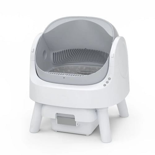 Open Top Automatic Self Cleaning Litter Box for Multiple Cats